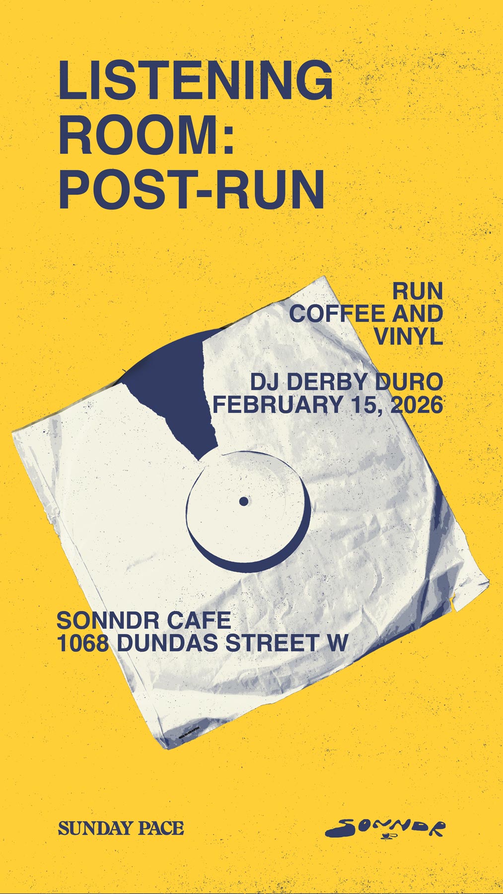Sunday Pace Poster, 2026